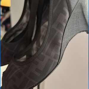 Fendi Dark Mesh Heels